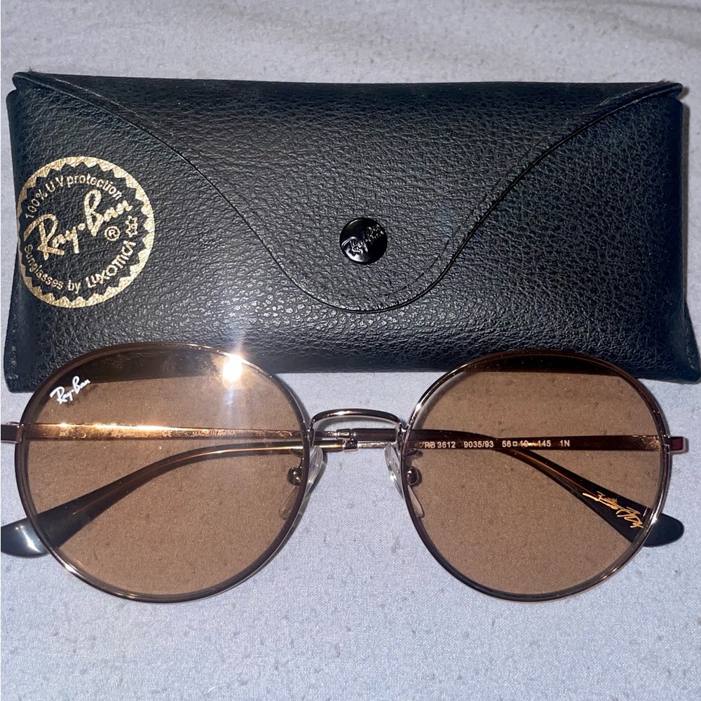 Ray Ban Round Metal Sunglasses